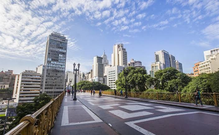 Apartamento Bem Localizado Centro De Sp Leilighet São Paulo Eksteriør bilde